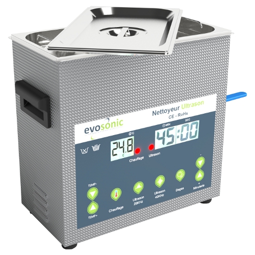 Evosonic - Cuve ultrason 39 litres industrie eco